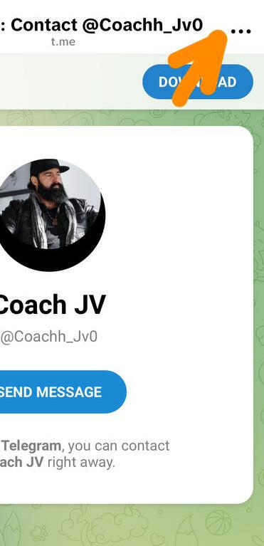 Coach JV **Click** **On** **The** **Telegram** **Icon** **Above**⬆️